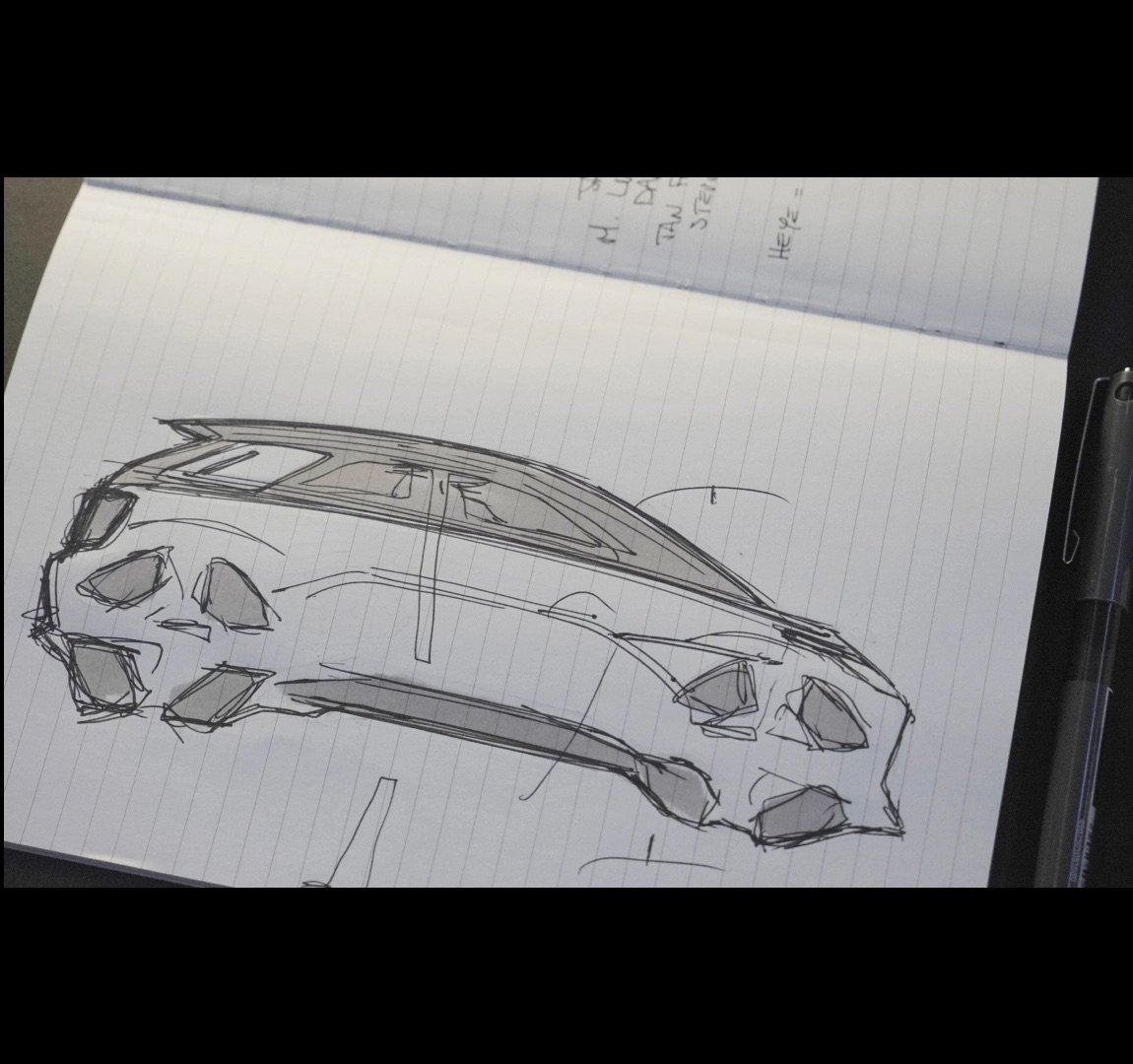 AION UT design sketch