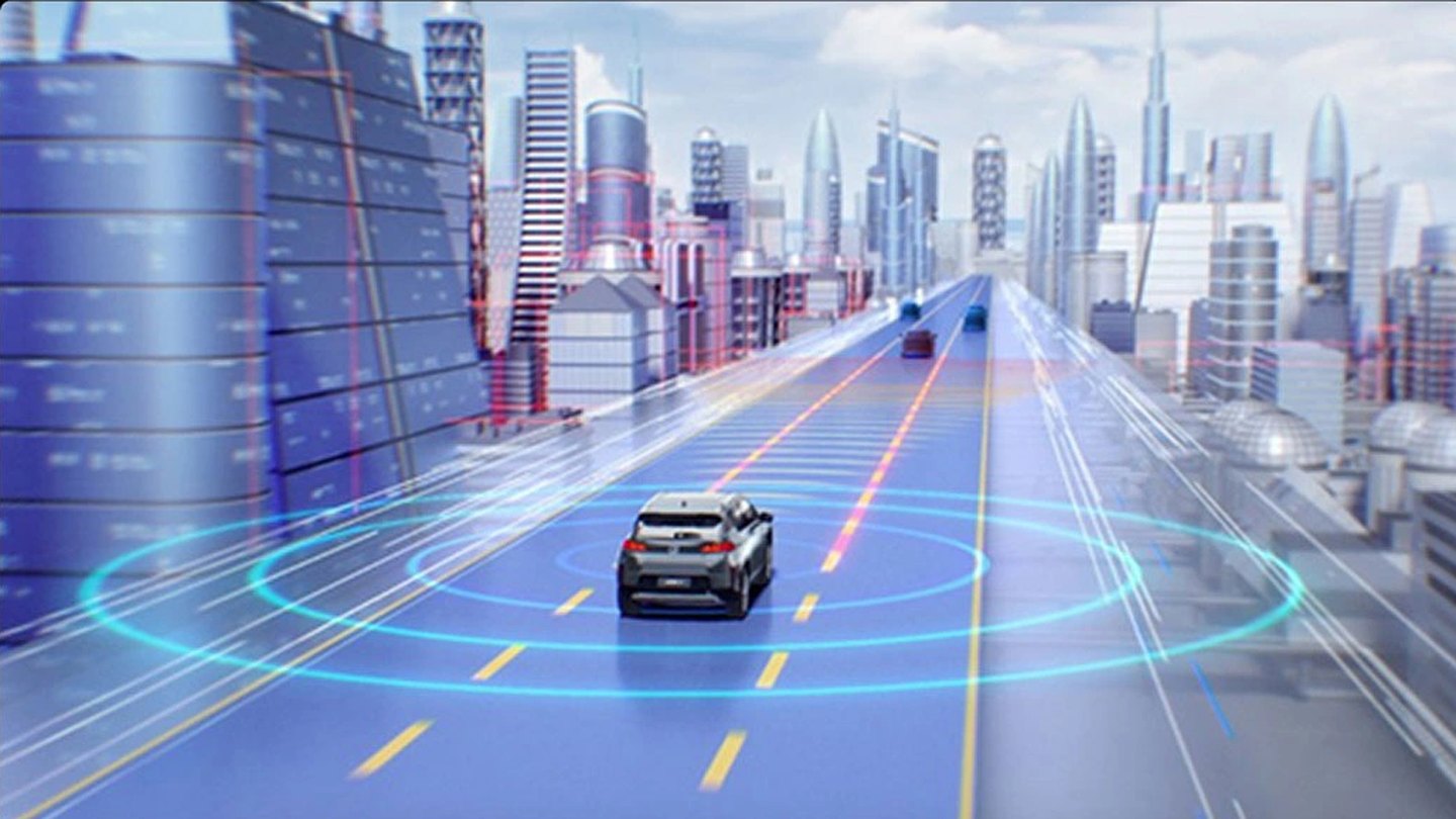 5G V2X vehicle intelligent communication system on a connected city road