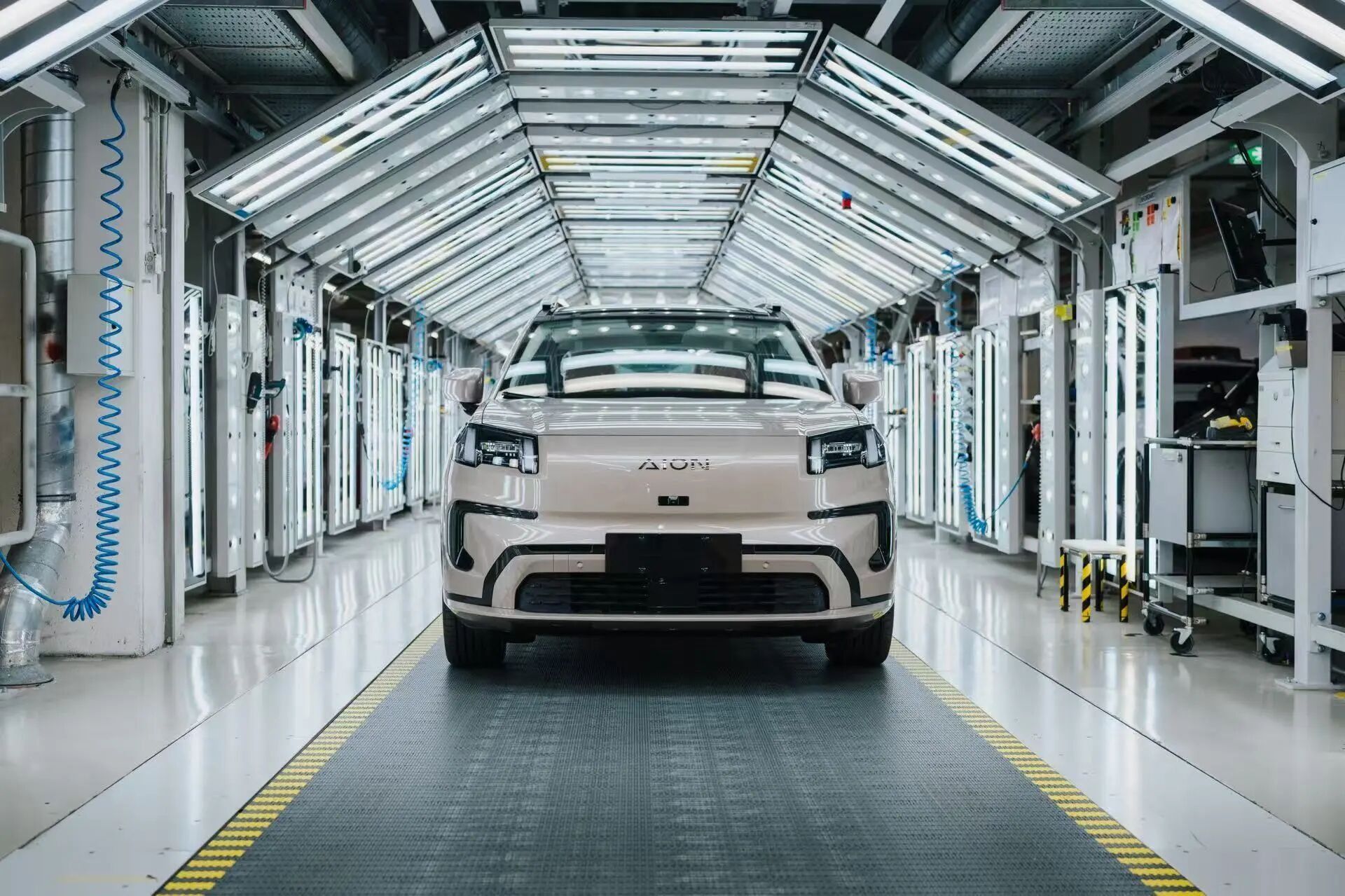 AION V mass production at the Magna Graz facility in Austria