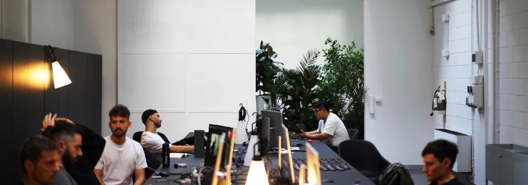 Working room at the GAC Milan Design Centre